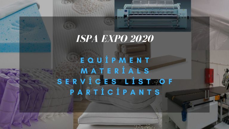 ISPA EXPO 2020: Equipment Materials Services List of Participants